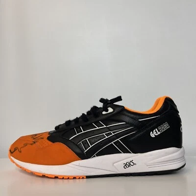 ASICS Gel-Saga H5V4Y Trail Running Naranja Negro Zapatos Tenis Para Hombres EE. UU. Talla 13 Foto 1 de 4