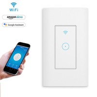 US Smart Home Voice Control WIFI Light Switch Remote For Alexa Google Life App