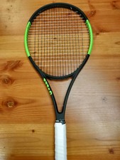 Wilson 2015 Blade 104 SW Autograph Preowned Tennis Racquet Grip Size 4_3/8