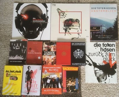 Toten Hosen Tote Paket Zeitschriften Songbooks Bücher z.T.  signiert rar - Bild 1 von 4