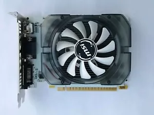 MSI NVIDIA GeForce GT730 4GB GDDR3 PCI-E Graphics Video Card VGA DVI HDMI - Picture 1 of 5