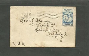 NORTH POLE EXPEDITION LITTLE AMERICA, COVER TO USA, 1934, ¡DE LUJO! - Imagen 1 de 1