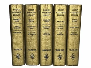 Golden Harlequin Library Lot Romance HC Books Volumes XXX XXXI XXXIII XXXIV XXVI - Foto 1 di 24