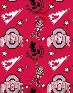 NCAA "Mickey Mouse" Fleece Throw Blanket 40" x 50" - Picture 1 of 4