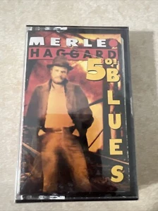 New Sealed 5:01 Blues by Merle Haggard Cassette, Jun-1989, Epic - Picture 1 of 4