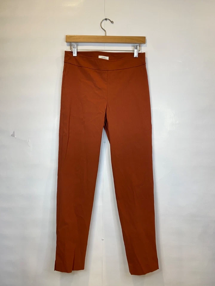 Avenue Montaigne Size 8 Rimini Crop Pull On Pant Dark Orange Elastic Waist GUC - Image 1 of 4