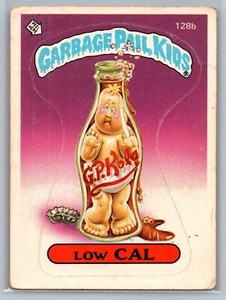 1986 Topps Garbage Pail Kids -Series 4 - Low Cal #128b G-VG SET BREAK - Picture 1 of 2