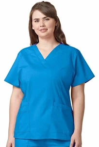 Wonder Wink Wonder Flex Women's V-Neck Scrub Top 6108A CHOOSE COLOR & SIZE NEW - Picture 1 of 14