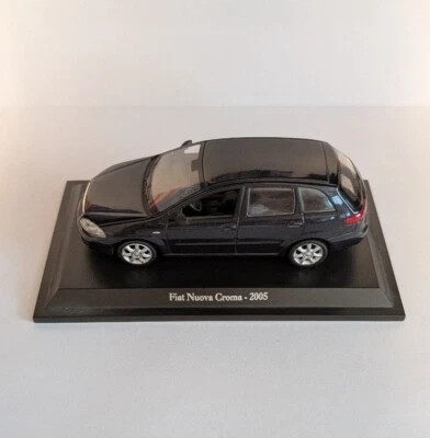 NL* MODELLINO FIAT NUOVA CROMA 2005 Scala 1:43 colore nero come da foto - Immagine 1 di 2