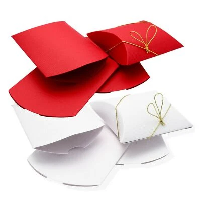 Geschenkbox rot, weiß, Fixbox, Geschenkverpackung, Creativkarton - Bild 1 von 3