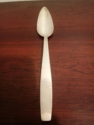 Allan Adler Cuchara de Plata de Ley Grande Para Servir Ensalada Martillada a Mano Sueca mcm Foto 1 de 4