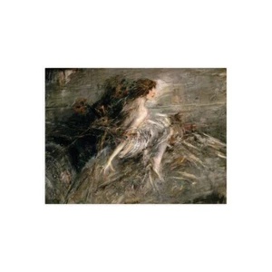 Leinwanddruck auf Papier Poster oder Gemälde Giovanni Boldini The Marchesa Luisa Casa - Bild 1 von 2