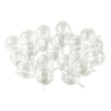 20Pcs Clear Chocolate Bouquet Holder Round Candy Truffle Holder Plastic Box