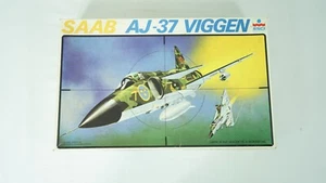 ESCI 1/48 Model Plane Kit SAAB AJ-37 Viggen Fighter Item 4018 G1-4 - Picture 1 of 11