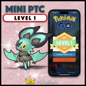 Pokémon Go - Shiny Noibat - Mini PTC LVL1 Level 1 ✨Read Description✨ - Picture 1 of 1