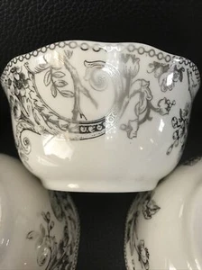 3 X 222 Fifth Adelaide E-Silver NEW BOWLS Silver On White - Bild 1 von 8