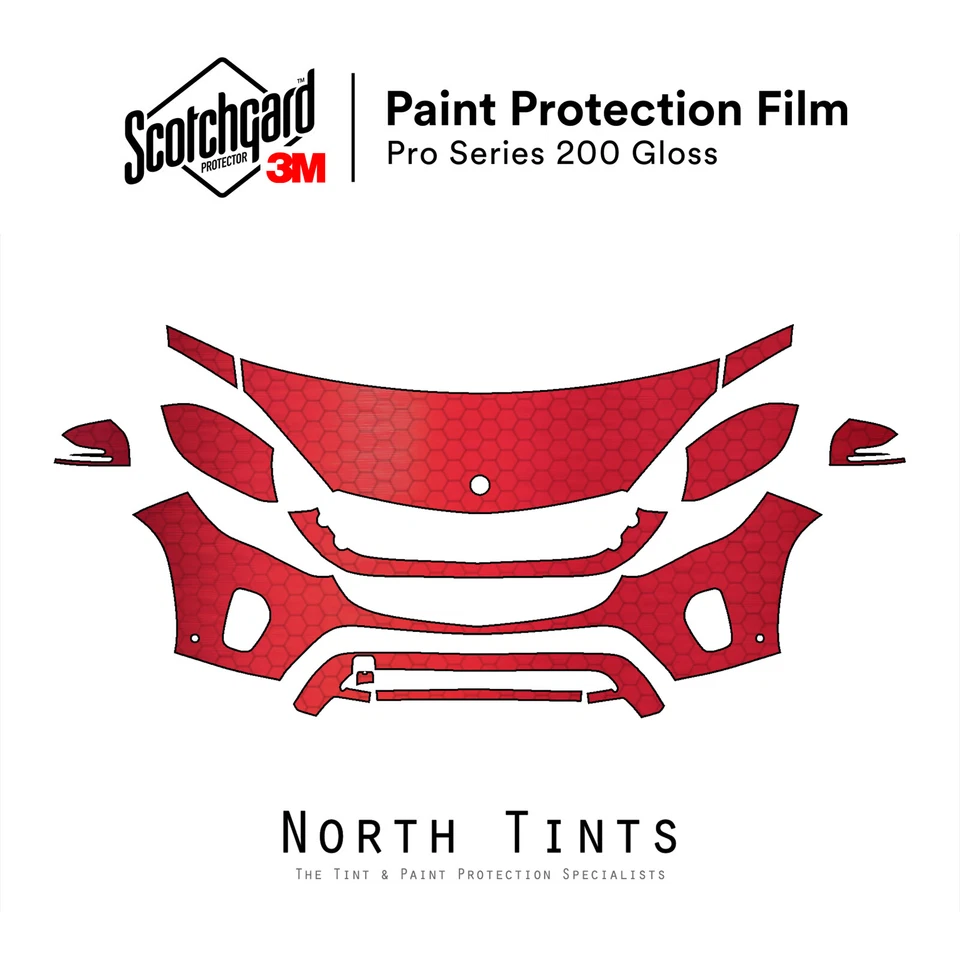 Mercedes Benz GLS 450 2017-2018 3M PRO PreCorte Protección Pintura Sujetador Transparente Kit PPF Foto 1 de 4