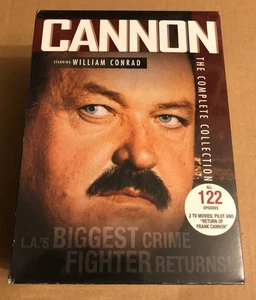 CANNON - COMPLETE COLLECTION (1-5) 122 EPISODES - REG 1 DVD BOX - NEW & SEALED - Imagen 1 de 8