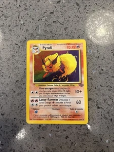Pokemon TCG Pyroli (Flareon) 3/64 Holo Rare French Pokemon Card - Picture 1 of 11