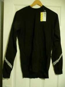 HH HELLE HANSON BASE LAYER 16yrs 176 48711 JR.STRIPE CREW LONG SLEEVED TOP - Picture 1 of 11