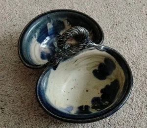 Wolfscastle Haverfordwest Pembrokeshire Welsh Studio Pottery Dish - Picture 1 of 5