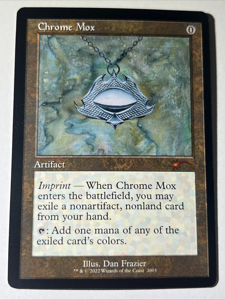 MTG Chrome Mox - Secret Lair: 30th Anniversary Countdown SLC Reg Non Foil 2003 - Image 1 of 3