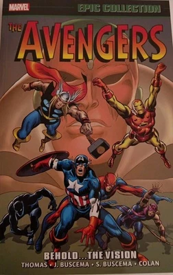 Avengers Epic Collection Vol 4 Behold The Vision Marvel Comics Buscema NEW NM - Image 1 of 4