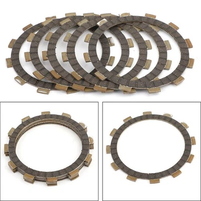 Clutch Friction Plate Kit Set For Suzuki PE250 RM250 1979-1985 Foto 1 de 4
