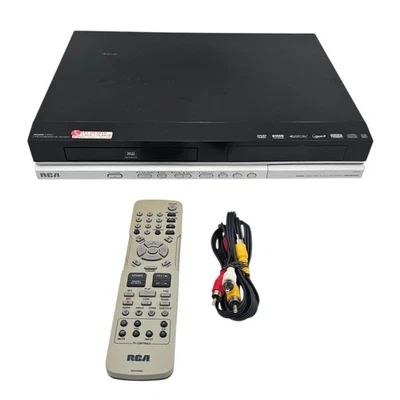 RCA DVD RW HDD Recorder DRC8030N 80GB w/ Remote AV Cables Fully Tested Works - Image 1 of 4