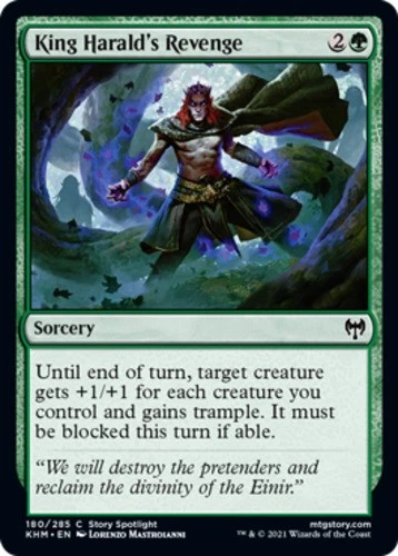 x1 King Harald's Revenge - Kaldheim - NM - MTG - Image 1 of 1