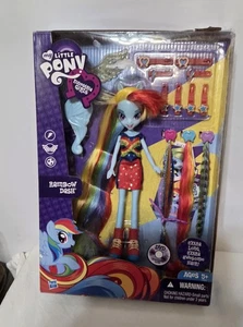 Muñeca de moda My Little Pony Equestria Girl Rainbow Rock - tablero arco iris de lujo - Imagen 1 de 6