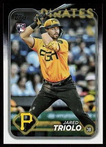 2024 TOPPS SERIES 1 JARES TRIOLO #281 Baseball Rookie PIRATES RC - Imagen 1 de 2
