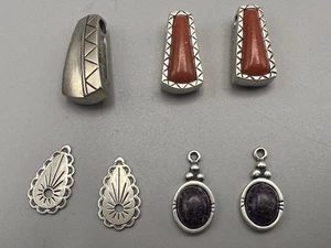 Authentic Lot of Carolyn Pollack Charms (7) Sterling Silver 925 *AUCTION* - Picture 1 of 11