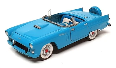 Franklin Mint 1/43 Scale B11KC32 - 1956 Ford Thunderbird - Blue - Image 1 of 4