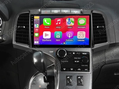 Rádio estéreo para carro 2+64G para Toyota Venza 2008-2016 Carplay Android15 tela sensível ao toque - Imagem 1 de 4