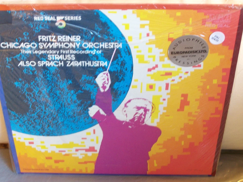 R. Strauss Also Sprach Zarathustra Reiner CSO RCA .5 Audiophile STILL SEALED! - Image 1 of 2