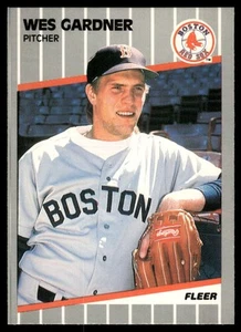 1989 Fleer #88 Wes Gardner - Picture 1 of 2