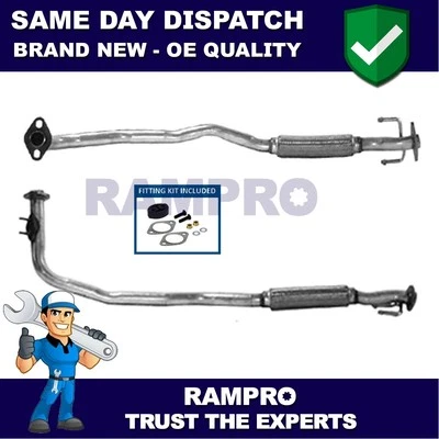 Tubo de escape + kit de montaje delantero Torq para Toyota Starlet 1990-1996 1.3 4708970 Foto 1 de 4