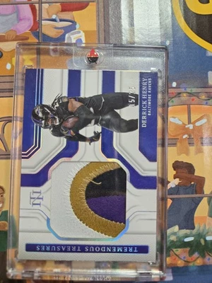 Tremendous Silver Derrick Henry National Treasures 2024/25 MEM Foto 1 de 4