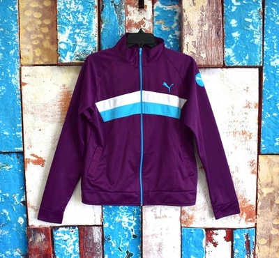 Chaqueta para mujer Puma cremallera completa ropa deportiva manga larga GRANDE multicolor Foto 1 de 4