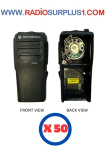 50 x Motorola CP200D solo custodia completa - nero - PMLN7874A - Foto 1 di 1