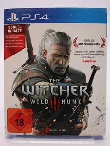 PS4 The Witcher Wild Hunt III Bonus-Inhalte OVP Playstation 4 BESTSELLER USK 18 - Bild 1 von 3