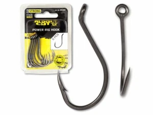 Black Cat Power Rig DG Coating 6pc Hameçon Silure Barbed - Photo 1/2