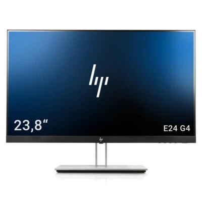 HP E24 G4 60,5cm 23,8" TFT-Monitor LED FULL HD IPS Pivot HDMI DP USB A-WARE - Bild 1 von 4