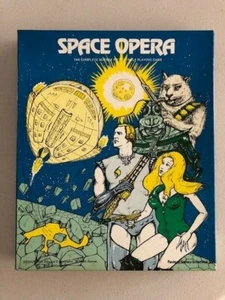 Space Opera RPG Box Set 1st Printing Fantasy Games Unlimited FGU Science Fiction - Picture 1 of 1