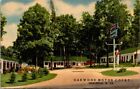 Oakwood Motor Court Princeton, W. VA. Newest And Finest, 1954 Postcard Linen A68