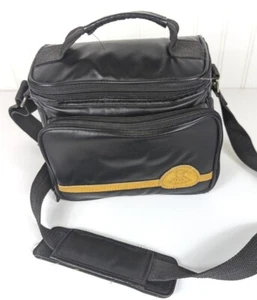 Bolso/estuche vintage para cámara Mohawk correa para el hombro asa de transporte 8 x 7,5 x 5 negro - Imagen 1 de 10