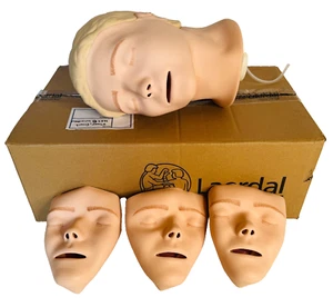 Laerdal Resusci Anne Replacement Head + 3x Faces - Complete - Brand New in Box - Picture 1 of 10