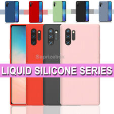 Case for Samsung Galaxy Note 10/Plus 5G Shockproof LIQUID Silicone Soft Cover