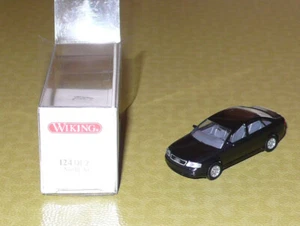 Wiking HO 1:87 124 Audi A6 nero in confezione originale - Foto 1 di 2
